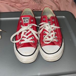 Red converse